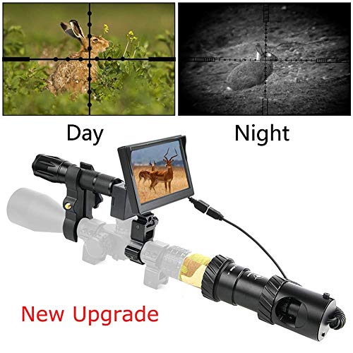 FXICH DIY Rifle Night Vision Scope with CCD and Flashlight for Riflescope Outdoor Night Hunting Optics - Image 4