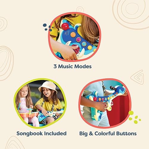 B Toys Woofer Interactive Dog Guitar Musical Toys 3