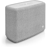 Audio Pro Altavoz Bluetooth y WiFi Inalámbrico Multiroom Potente - Speaker con AirPlay2, Google Cast, Spotify Connect y HiFi - Resistente al Agua IPX2 - Bafle para Uso Exterior A15 - Gris Claro