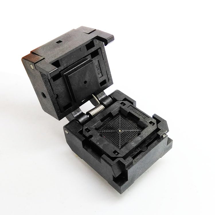 Wiring Connecting Terminals - QFN72 MLF72 Burn in Socket IC Test Socket IC550-0724-018-G Pitch 0.5mm Size 10 * 10 Flash Adapter Clamshell Programming Socket All