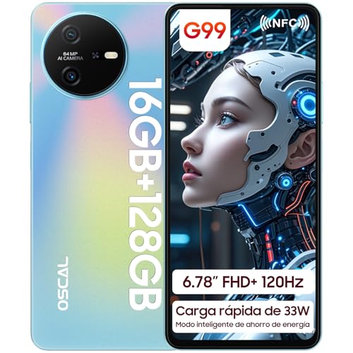 Moviles Libres Baratos 4G Marca OSCAL