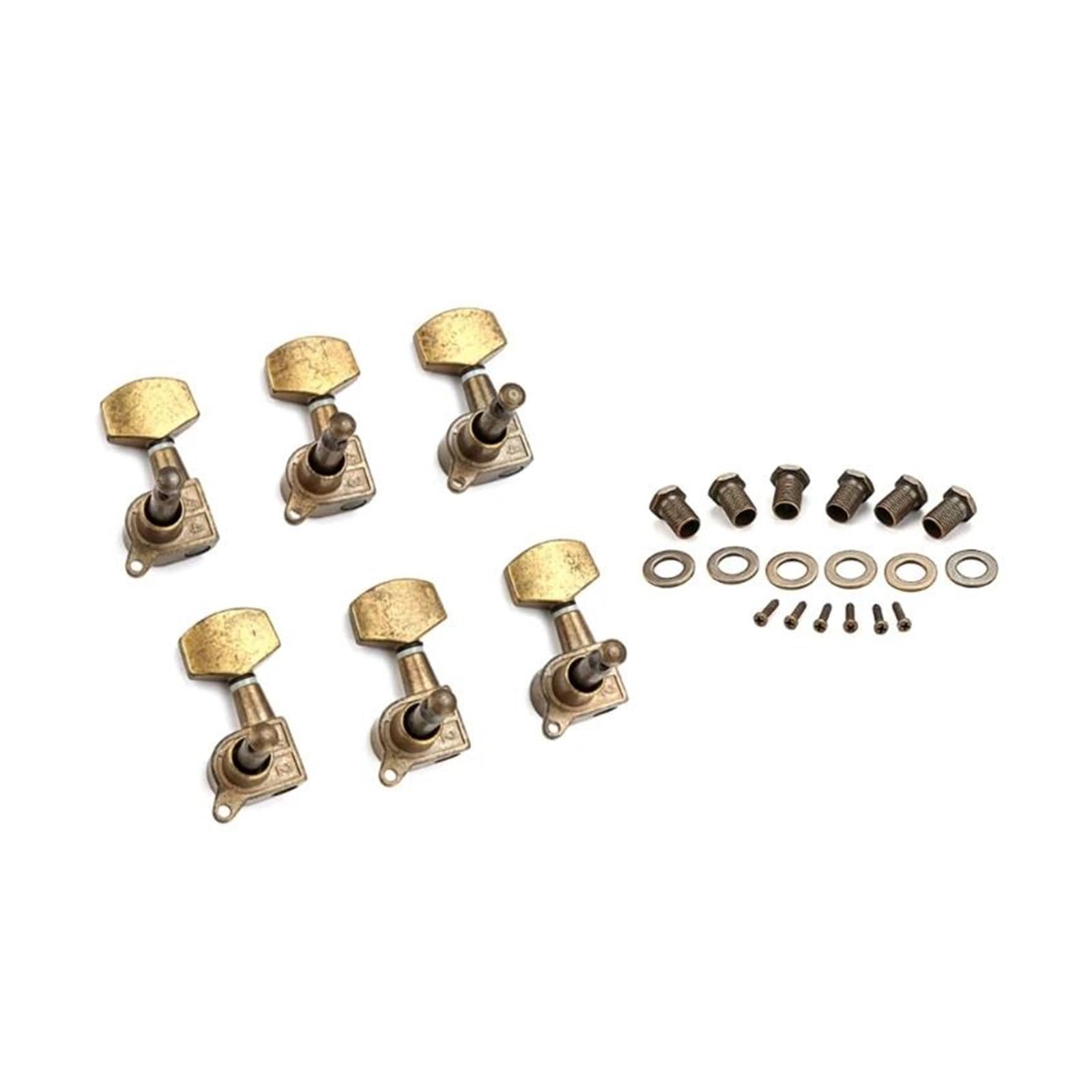 Pioli per chitarra classica Meccaniche placcate in bronzo Chiavi di accordatura Accordatori Testa Dell'accordatore Per Chitarra