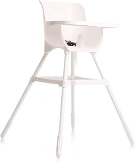 Baby High Chair | High Chairs for Babies and Toddlers | Toddler Chair Compact/Light Weight/Portable/Easy to Clean | Convertible Infant High Chair with 3-Point Harness