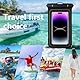 ANLEDDA wasserdichte Handyhülle Schwimmende,IPX8 Unterwasser Handytasche Wasserfeste Hülle für Schwimmen wasserfeste hülle Waterproof case für iPhone 15 Pro Max, 14/13/12/11/XS bis zu 7,0 Zoll