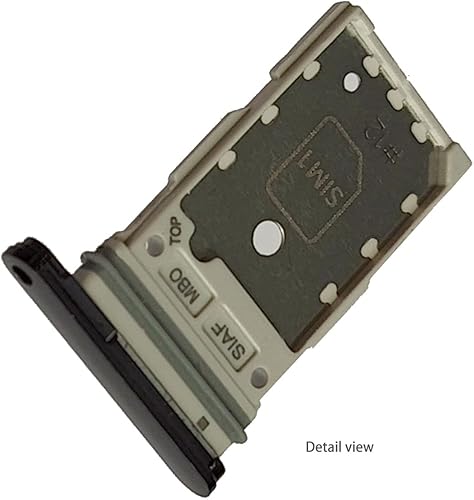 Miniatura 4 de Galaxy s23 Dual SIM Card Tray Soporte de tarjeta de repuesto para Samsung Galaxy S23 5G S911 SM-S911B/DS, SM-s911 6.1 pulgadas, color negro