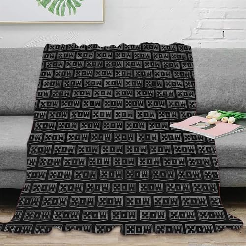 Couverture moelleuse 3D en literie microfibre supérieure au design géométrique - 2