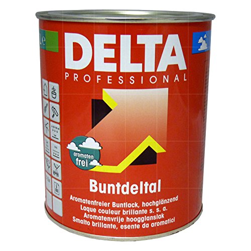 Delta Professional Buntdeltal Hochglanz Buntlack 750ml (RAL1015 Hellelfenbein)