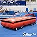 Tumbl Trak Air Barrel Cradles (Cradles Only) - Use w/All Inflatable Gymnastic and Cheer Air Rollers, 24in/30in, Black