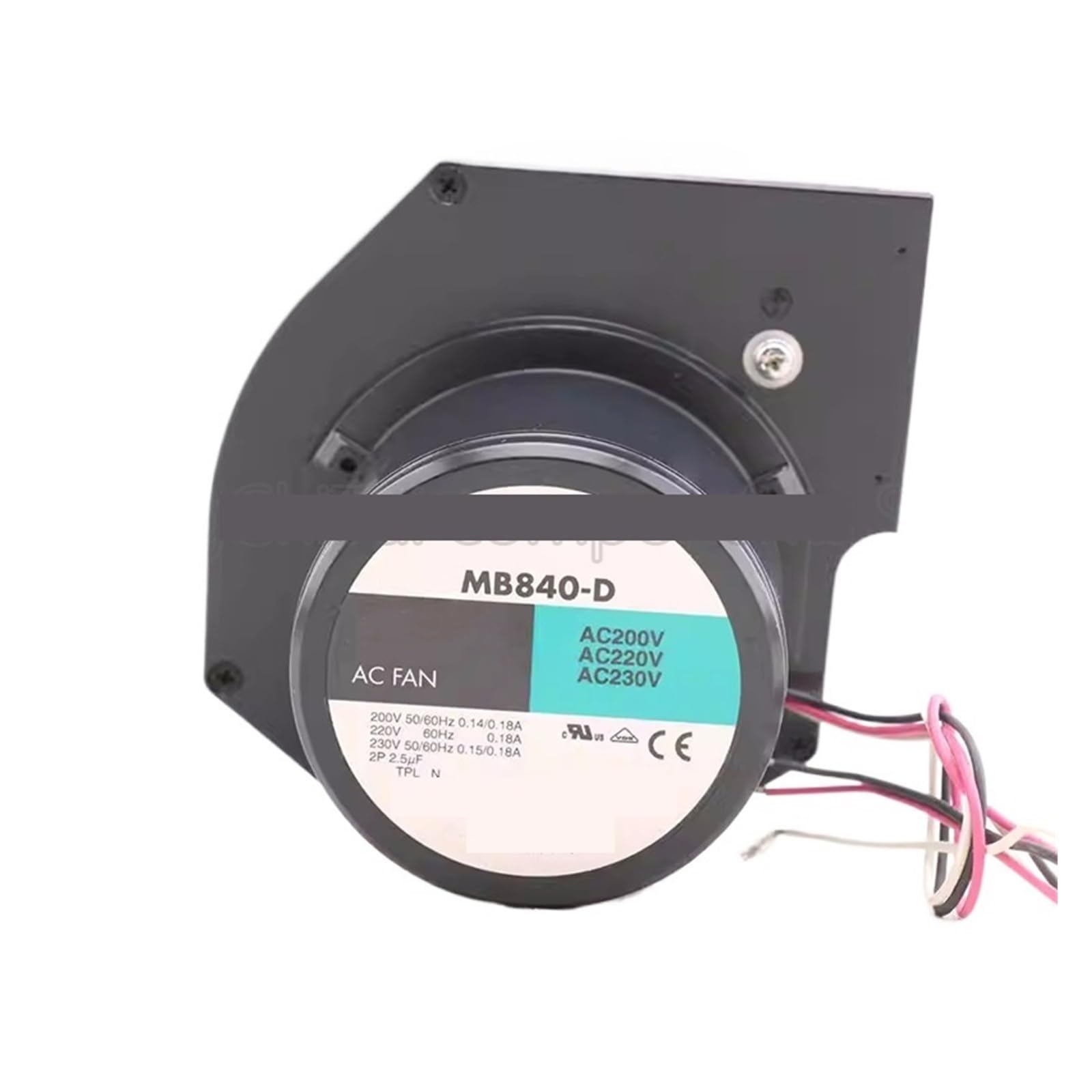 MGIMGFKZD MB840-D 200/220/230V 50/60Hz 0.14/0.15/0.18A Fan