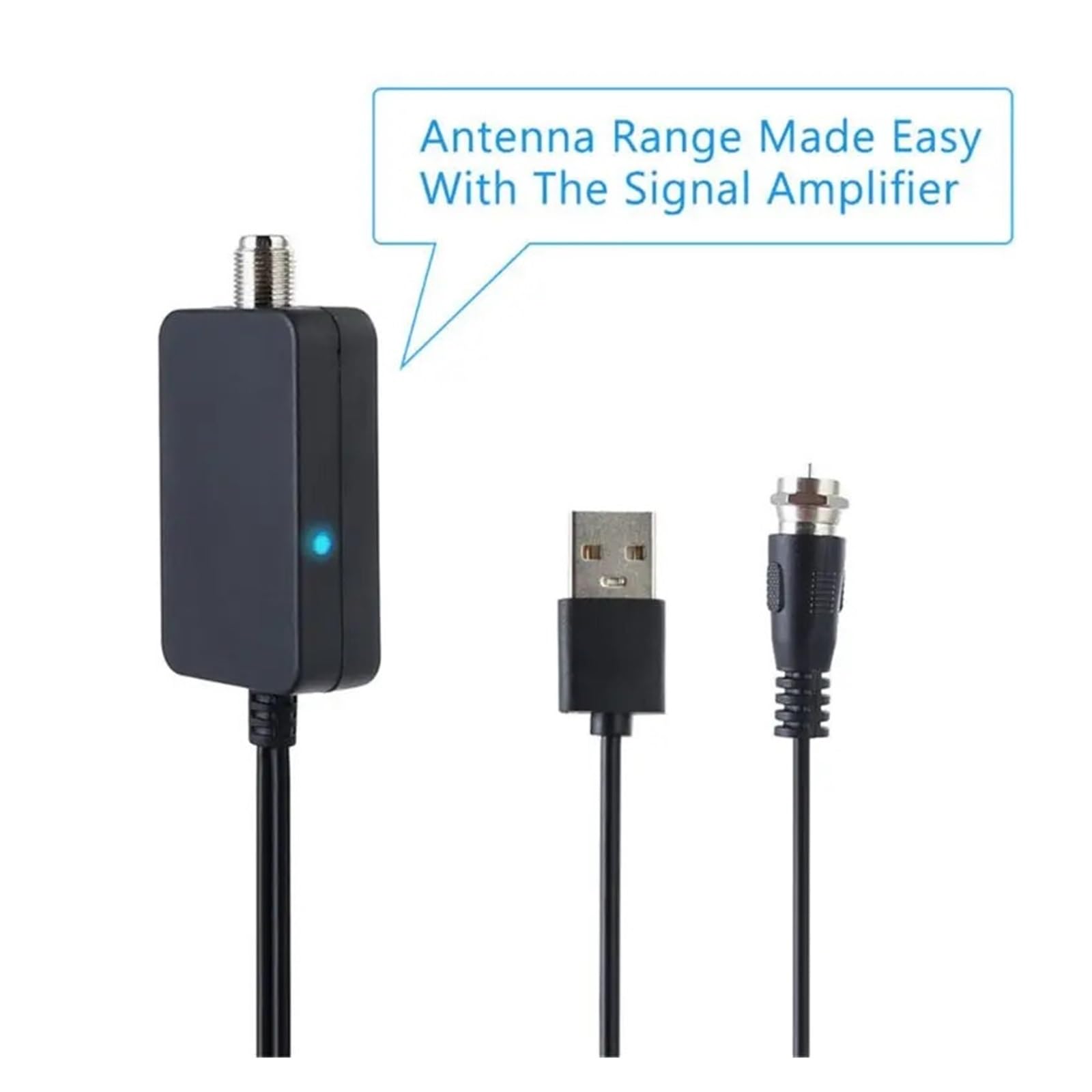 Amplificatore For Antenna TV USB A Basso Rumore Da 5 V, Di Segnale Digitale HD DVBT2 For Copertura più ampia