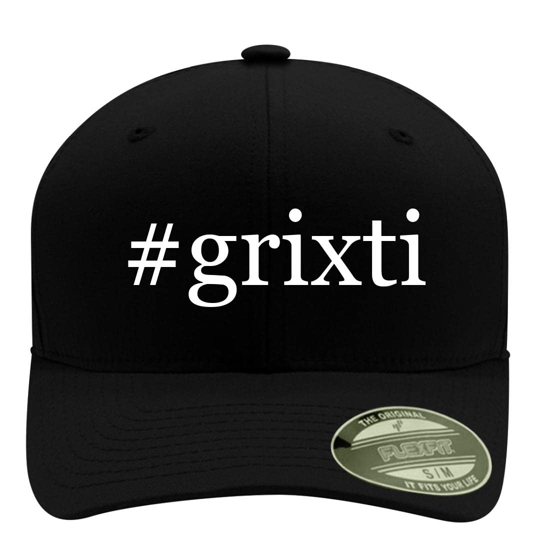 #Grixti - Hashtag Men's Flexfit Baseball Hat Cap