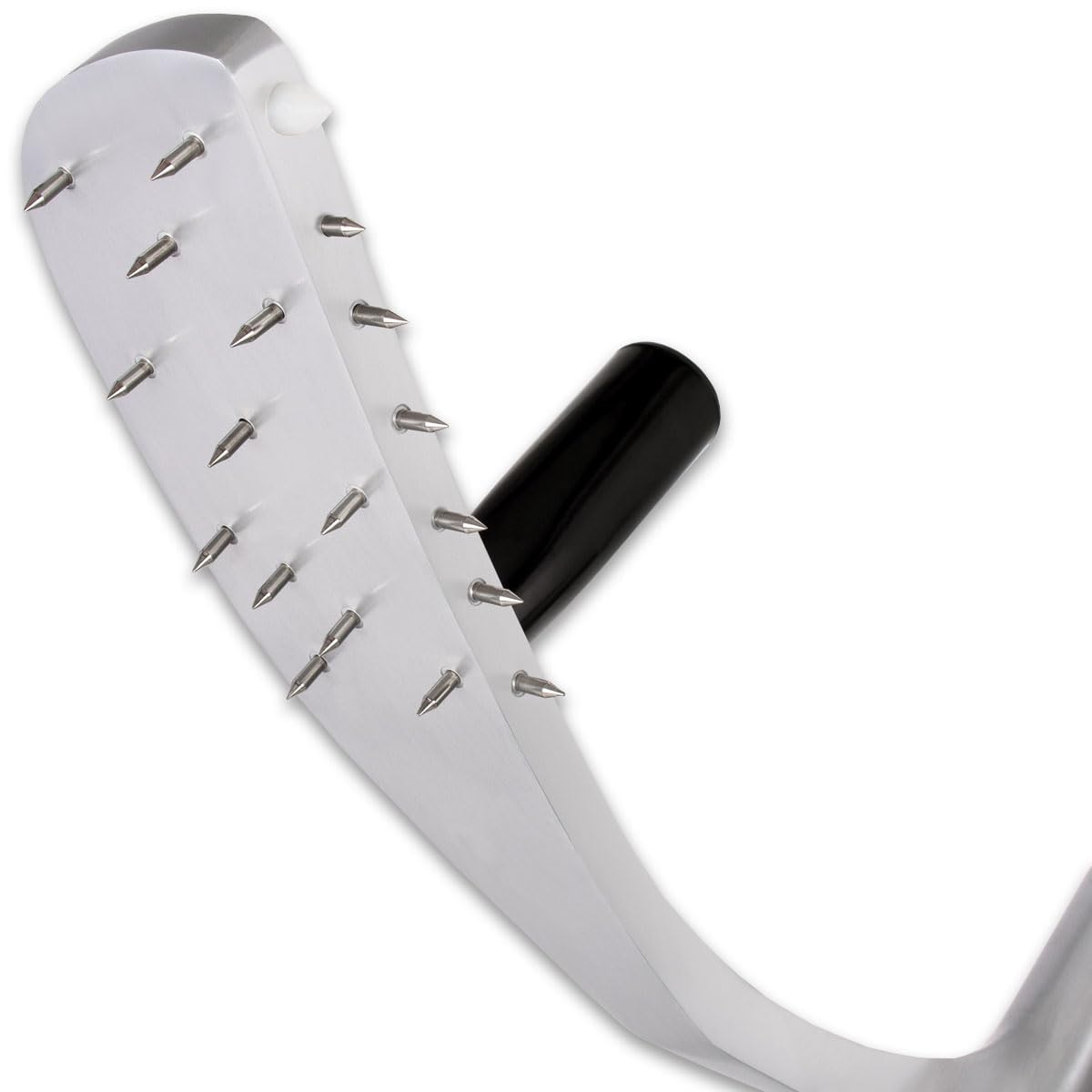 Beeketal 'Profi 300' Aufschnittmaschine mit Ø 300 mm Spezialmesser (glatte Schneide), Schnittstärke 0-15 mm, Aluminium Schrägschneider mit Schnittguthalter, Schubhilfe und Schärfvorrichtung