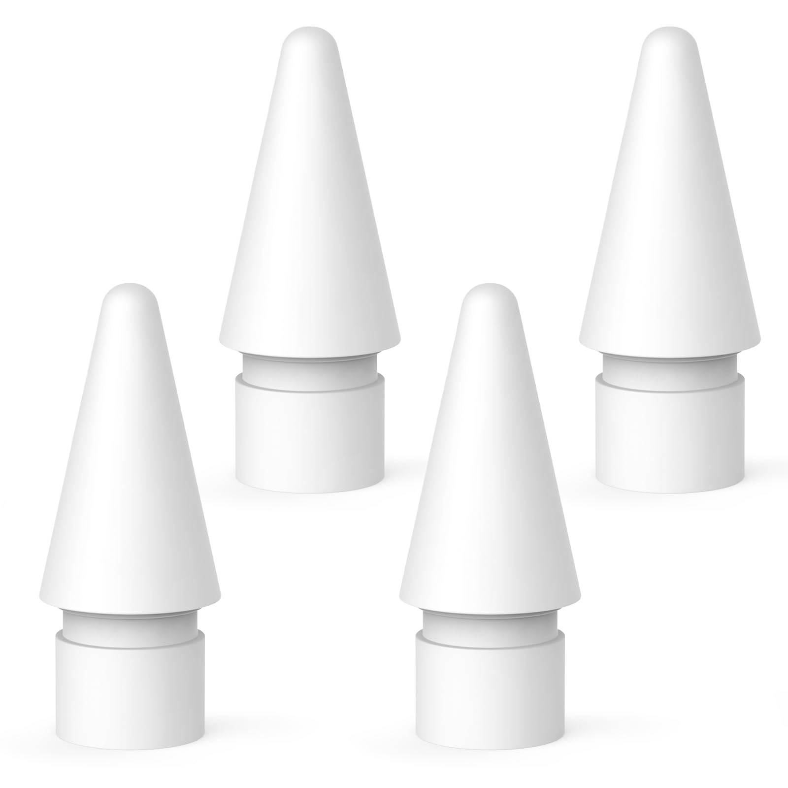Replacement Pencil Tips for Apple Pencil Pro/USB-C/2nd Gen/1st Gen, 4 Pack White Compatible Stylus Tip-image-21