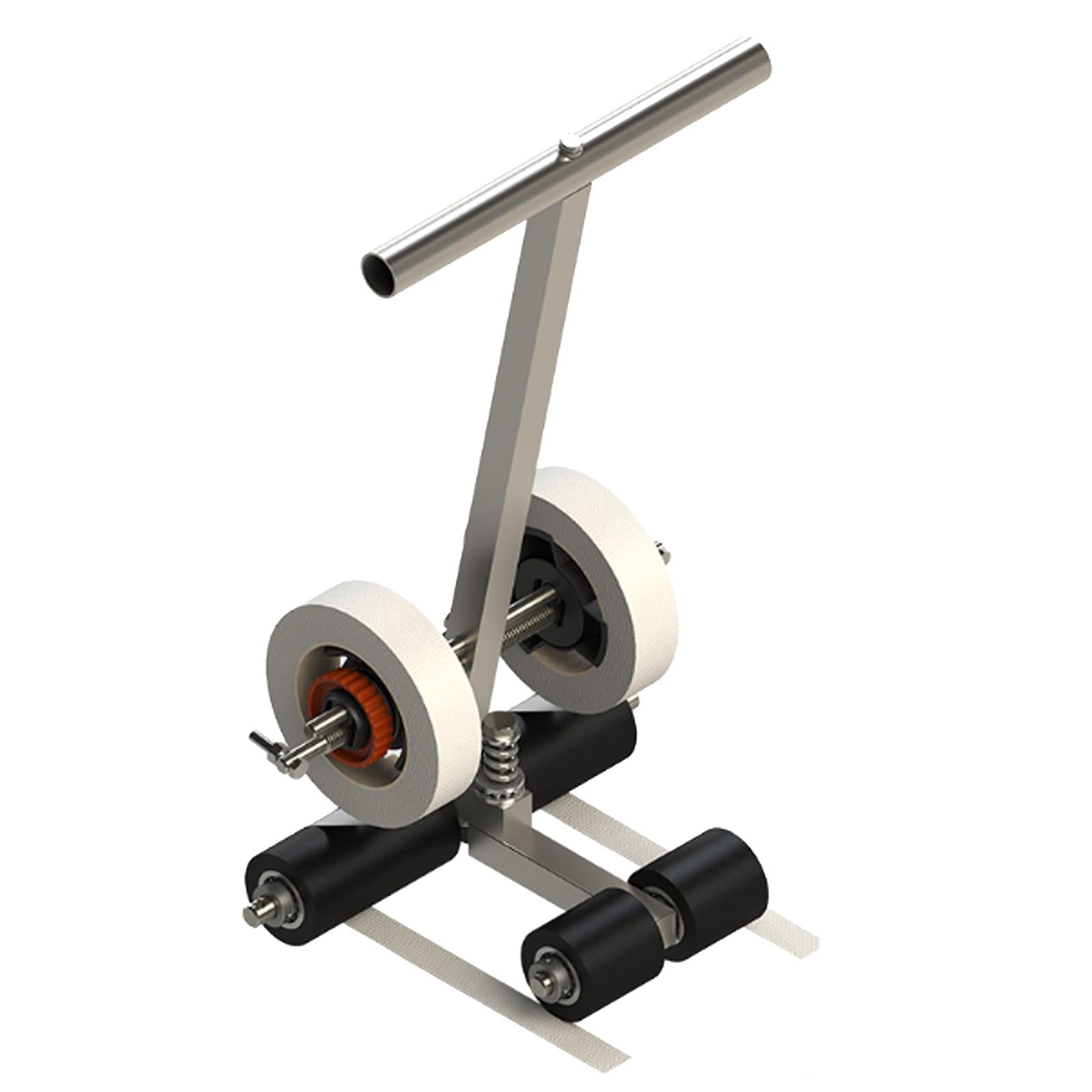 asdchZen Manual Pushing Tape Marking Tool, For Floor Marking Aisles, Traffic Lanes, Hazard Zones, Storage Areas,Round