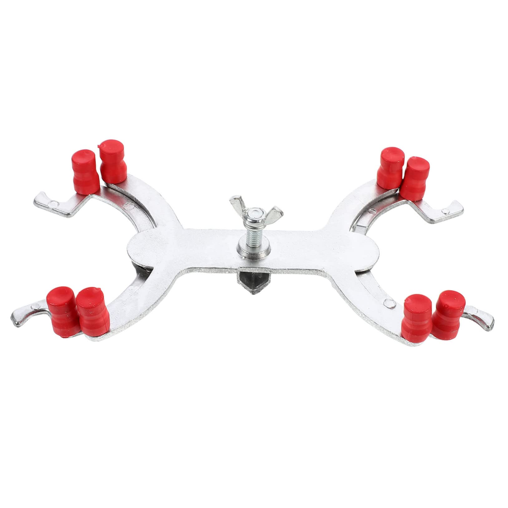 PRETYZOOM 3 Pezzi Clip per Titolazione da Laboratorio Alluminio Fissaggio Sicuro per Burette su Tavolo da Titolazione Clip Test Tube Resistente e Facile da Usare per Esperimenti Scientifici