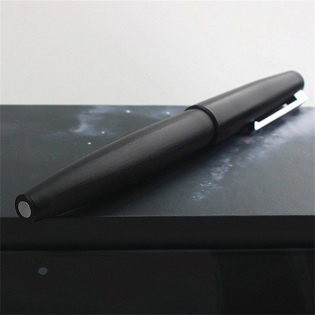 Penna stilografica in fibra, elegante pennino extra per scrittura, firma, ufficio, scuola