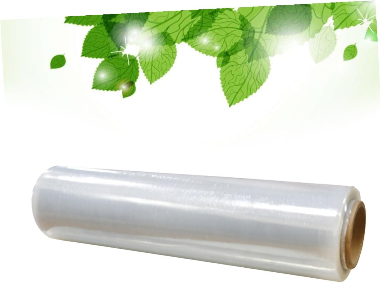 Food Cling Film Plastic Wrap 30cm X 3000ft, Food-grade Pe Disposable Fresh Keeping Plastic Bag for Home Kitchen Fruit Vegetable Storage and Packaging