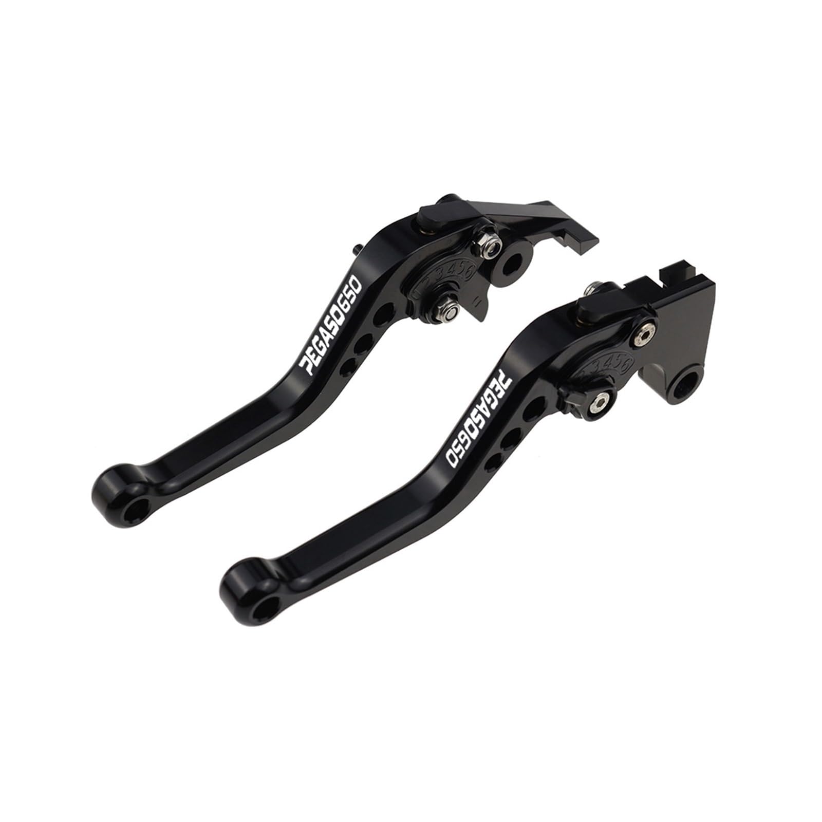 Yxbswbjd 30 Aluminum Alloy Folding Brake Lever For Pegaso650 Motorcycle Brake Clutch Levers Handle Set(30)