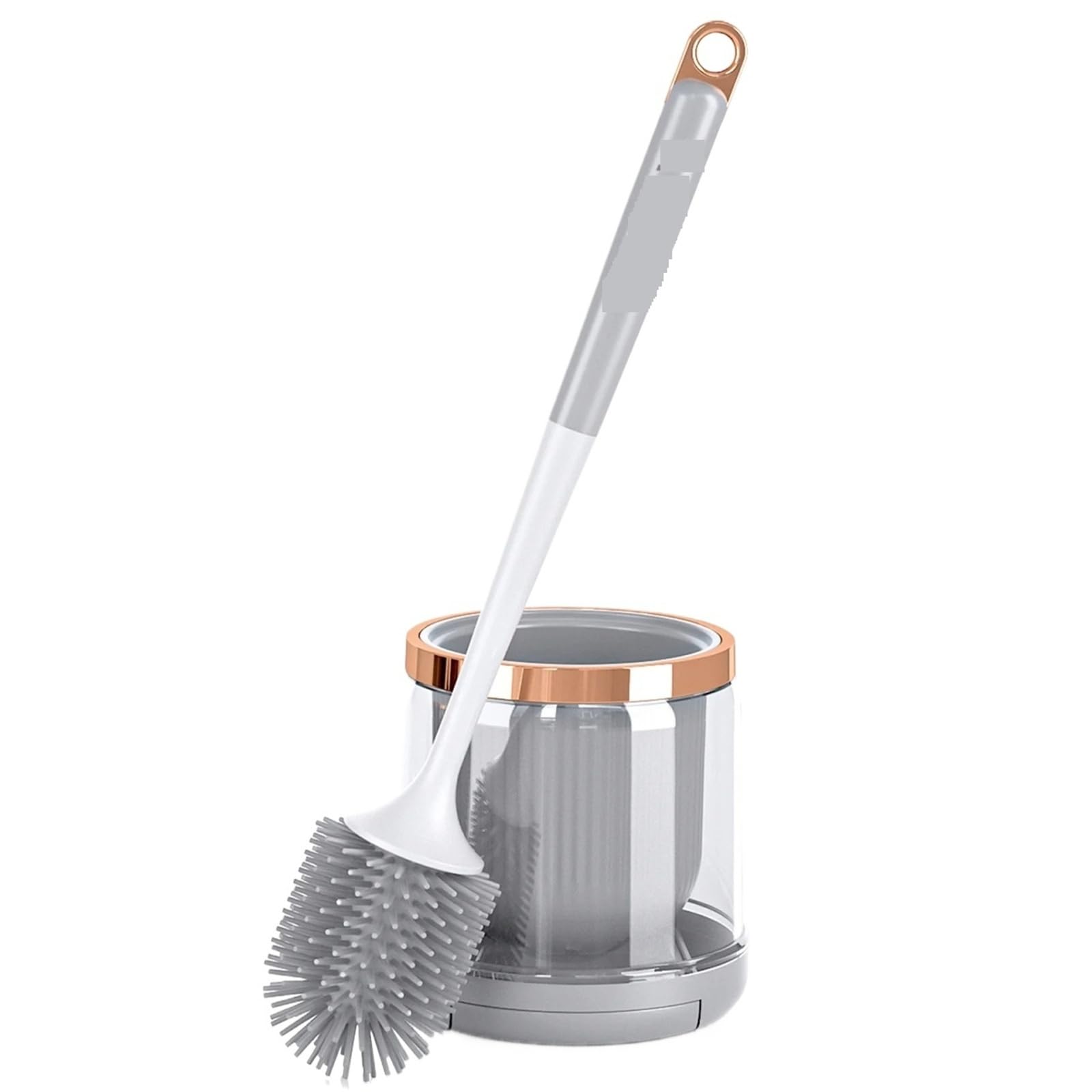 Toilet Brush Silicone Toilet Brush Set with Holder