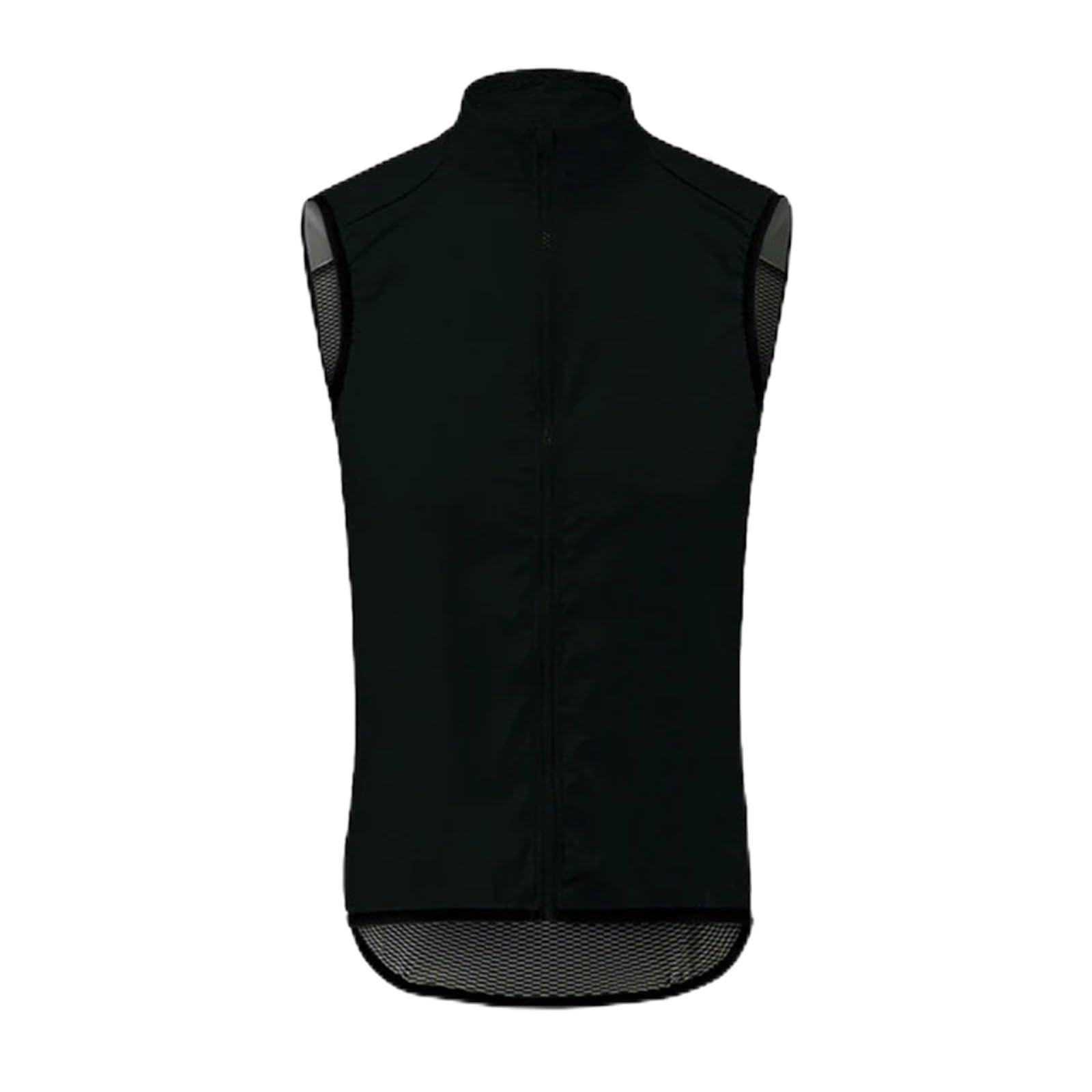 Chaleco Ciclismo Chaleco de ciclismo Traje verano bicicleta carretera montar a prueba viento ultraligero for hombres y mujeres(Black,EU-XXXL)