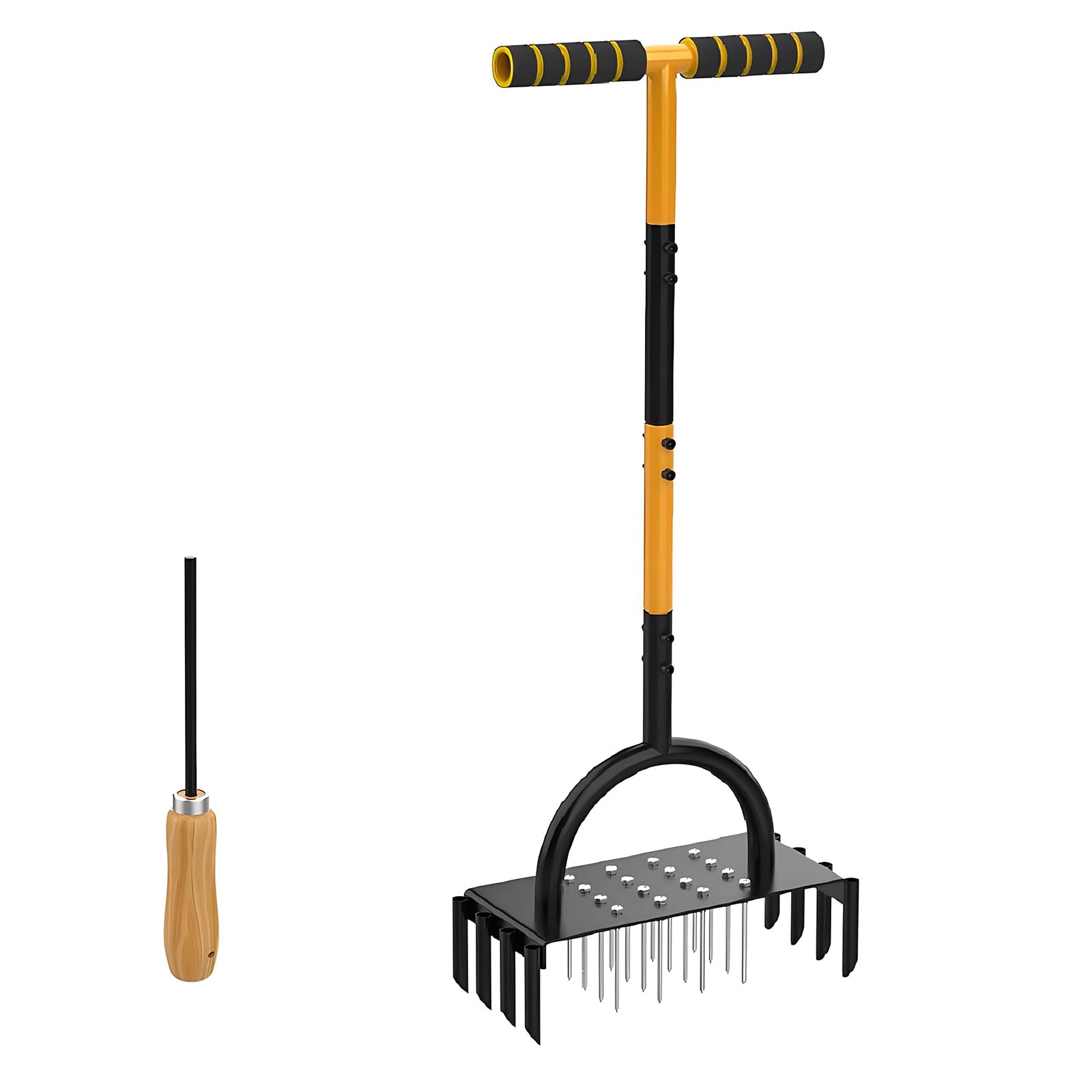 Attrezzo manuale manuale con manico ergonomico, ideale per giardinaggio domestico, agricoltore