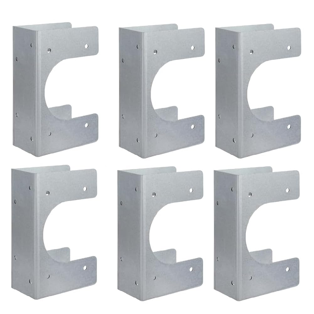 Vjsujehgy Heavy-Duty Buckle 6pcs Triangular Bracket Wall Mount Shelf Load-Bearing Partition Bracket