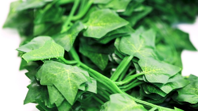 GPARK 84ft 12 Pack / 82 inch, Artificial Ivy Garland Fake Leaf Plants Vine, Hanging Leaves Garlands for Wedding Party Garden Kitchen Outdoor Greenery Wall Decor Green