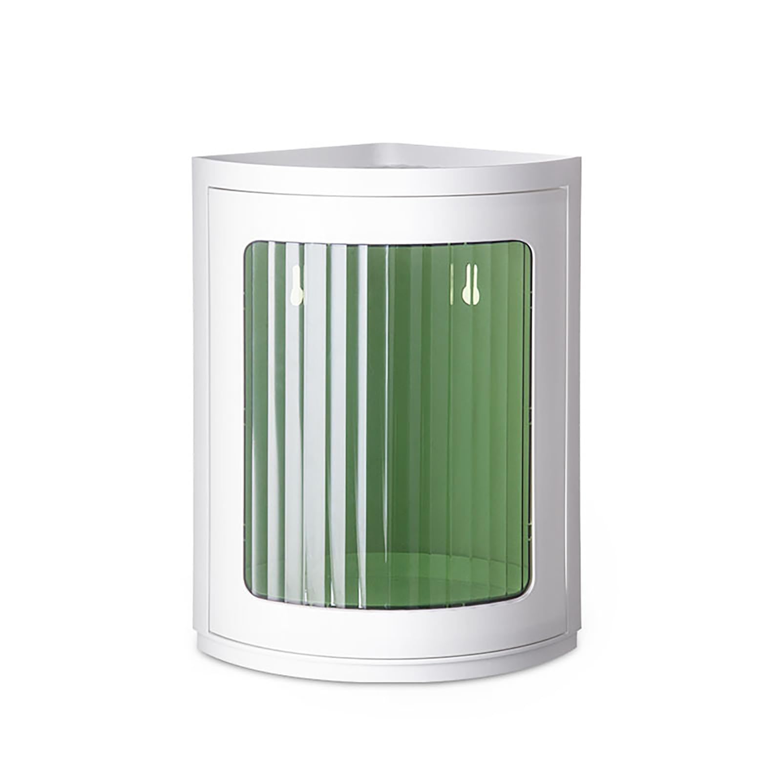 JHDXL Lagerregal mit 2 Ebenen, Rutschfestes Stabiles Bad Badregal, Wandmontage Bücherregal Standregal Lagerregal Büroregal, für Schlafzimmer, Küche, Badezimmer, Wohnzimmer(Green)