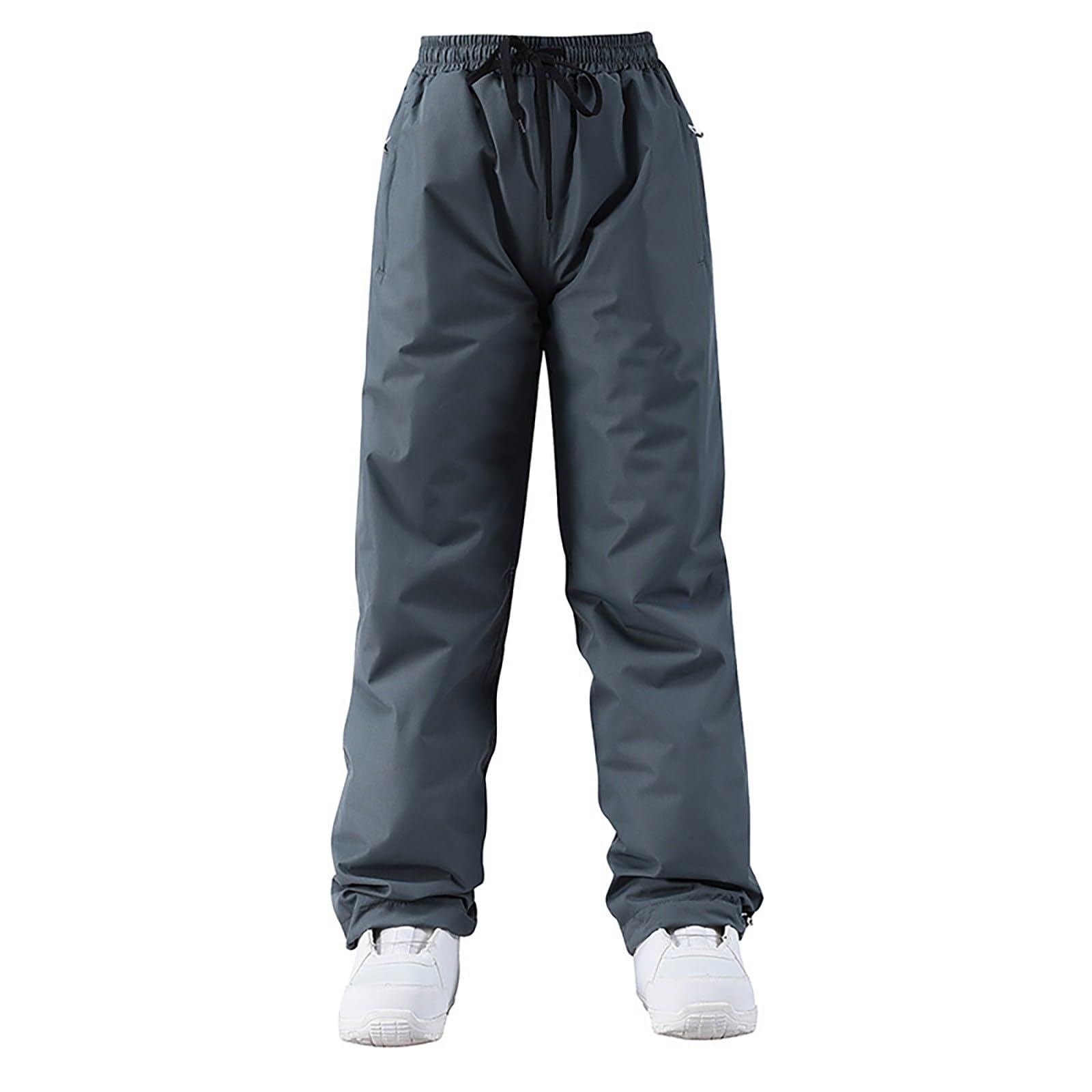 Generisch Pantaloni da sci da uomo, impermeabili, termici, imbottiti, per attività all'aria aperta, in softshell, da trekking, da sci, da neve, da caccia, da trekking