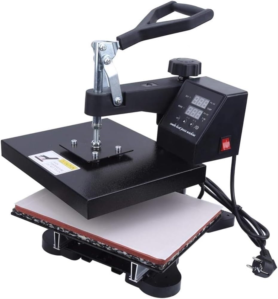Pressa A Caldo, Macchina Per Pressa A Caldo, Set Per Pressa A Caldo Per Stampante A Trasferimento Termico Per Magliette, Macchina Per Pressa A Caldo Manuale Digitale A Doppio Display Per Magliette