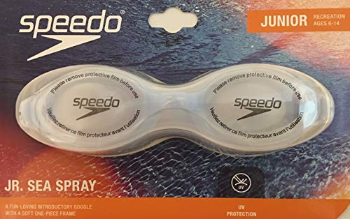 Speedo Jr. Sea Spray Junior Goggles: Light Blue