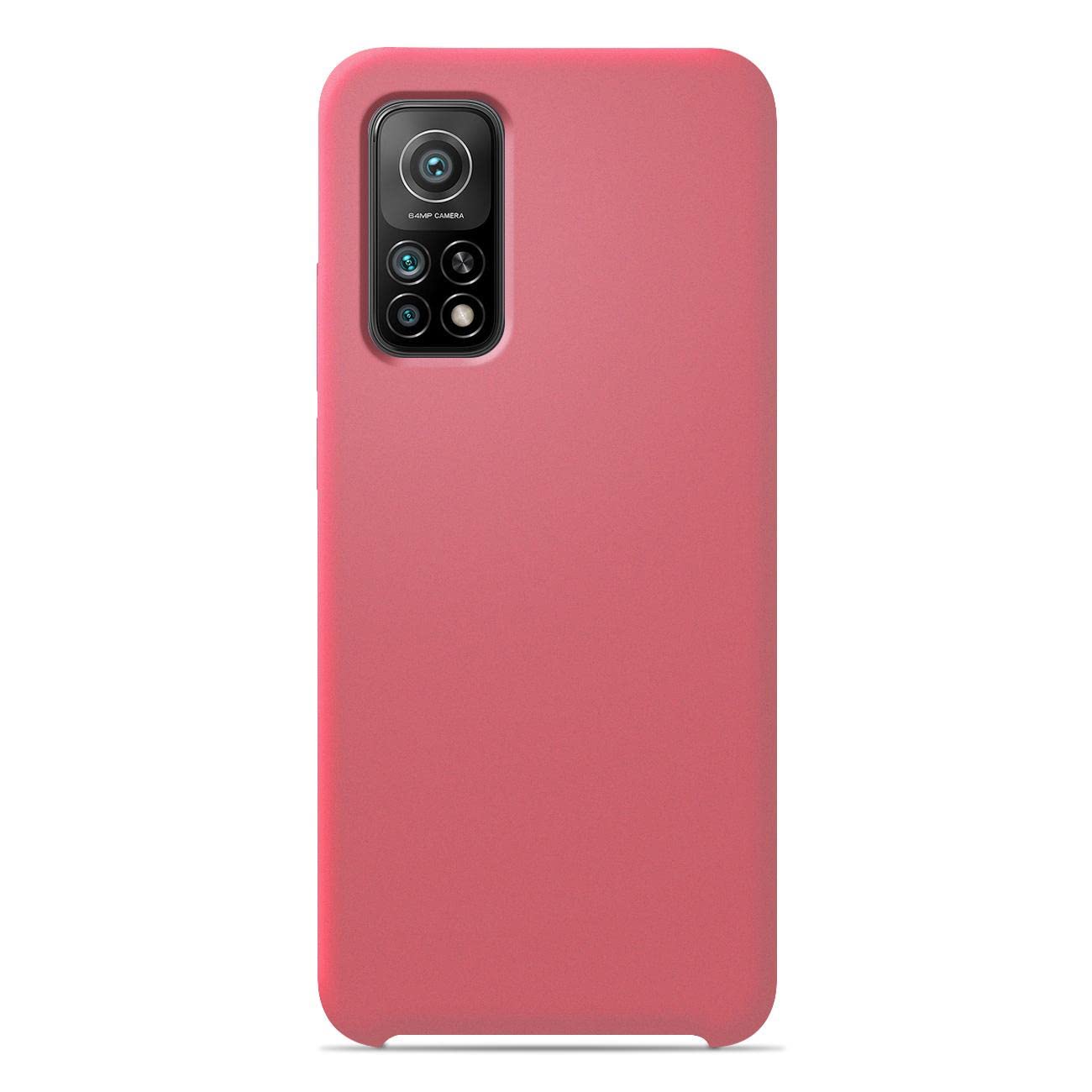 Coque Silicone TPU Rose + 2 Protèges-Écran Trempés Pour Xiaomi Mi 10T 5G / Mi 10T Pro - Neuf
