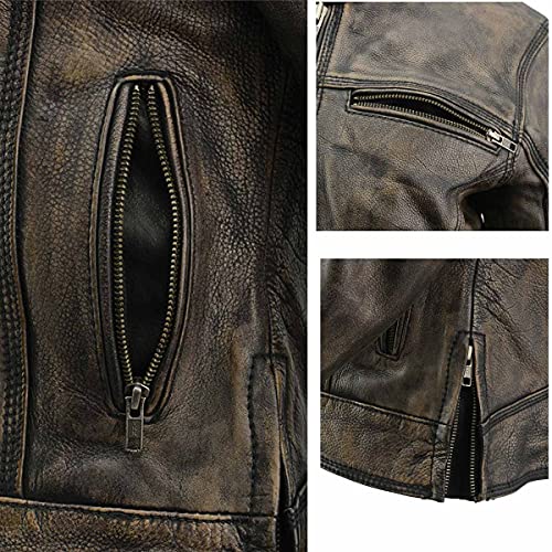 Image of Milwaukee Leather Women's 'Sporty and Elegant' Scooter Style Motorcycle Leather Rider Jacket