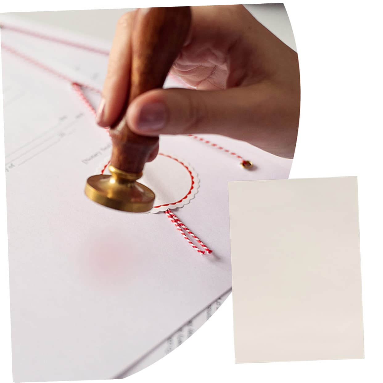 STOBOK 45feuilles Papier Certificat Imprimable De Papier Intérieur Pour Diplômes Et Certificats Utilisation Scolaire Et Professionnelle Résistant Aux Taches Encre