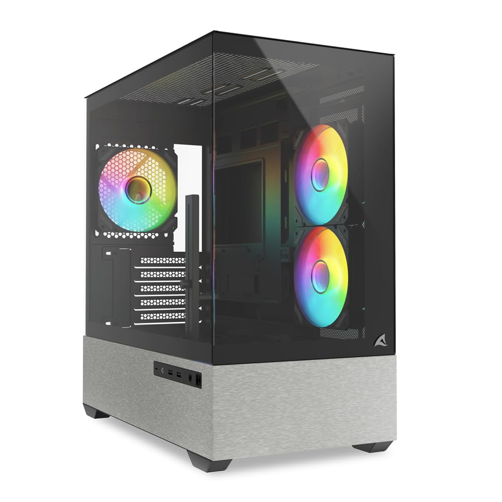 SHARKOON KASA MINI TOWER PSUSUZ 3XFAN MK7 ARGB BLACK