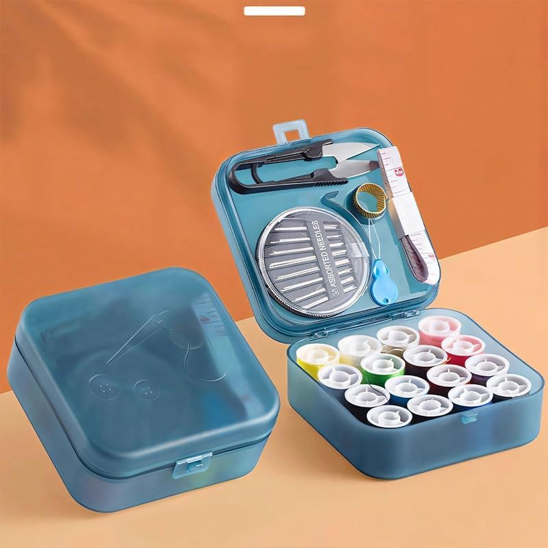 LWECMGSA PP Sewing Box Household Kit Needle Thread Storage Bag Tools Needles Threads Practical