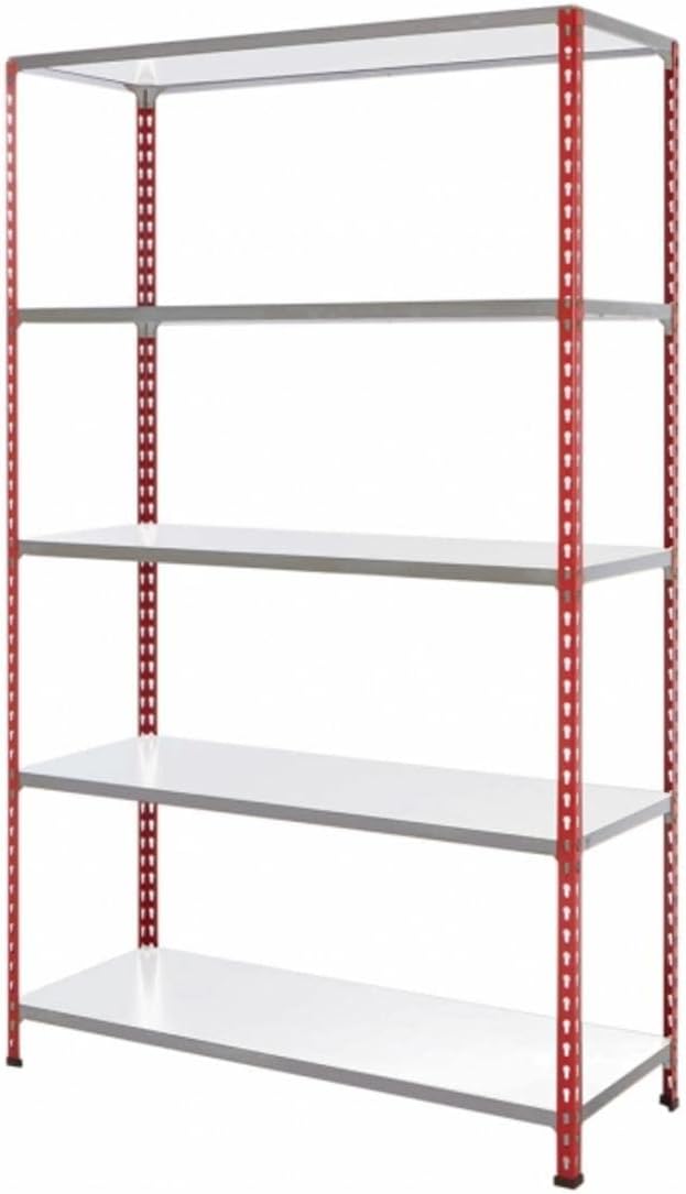 BiGDUG 5 Tier Warehouse Shelving Unit Heavy Duty Adjustable Racking