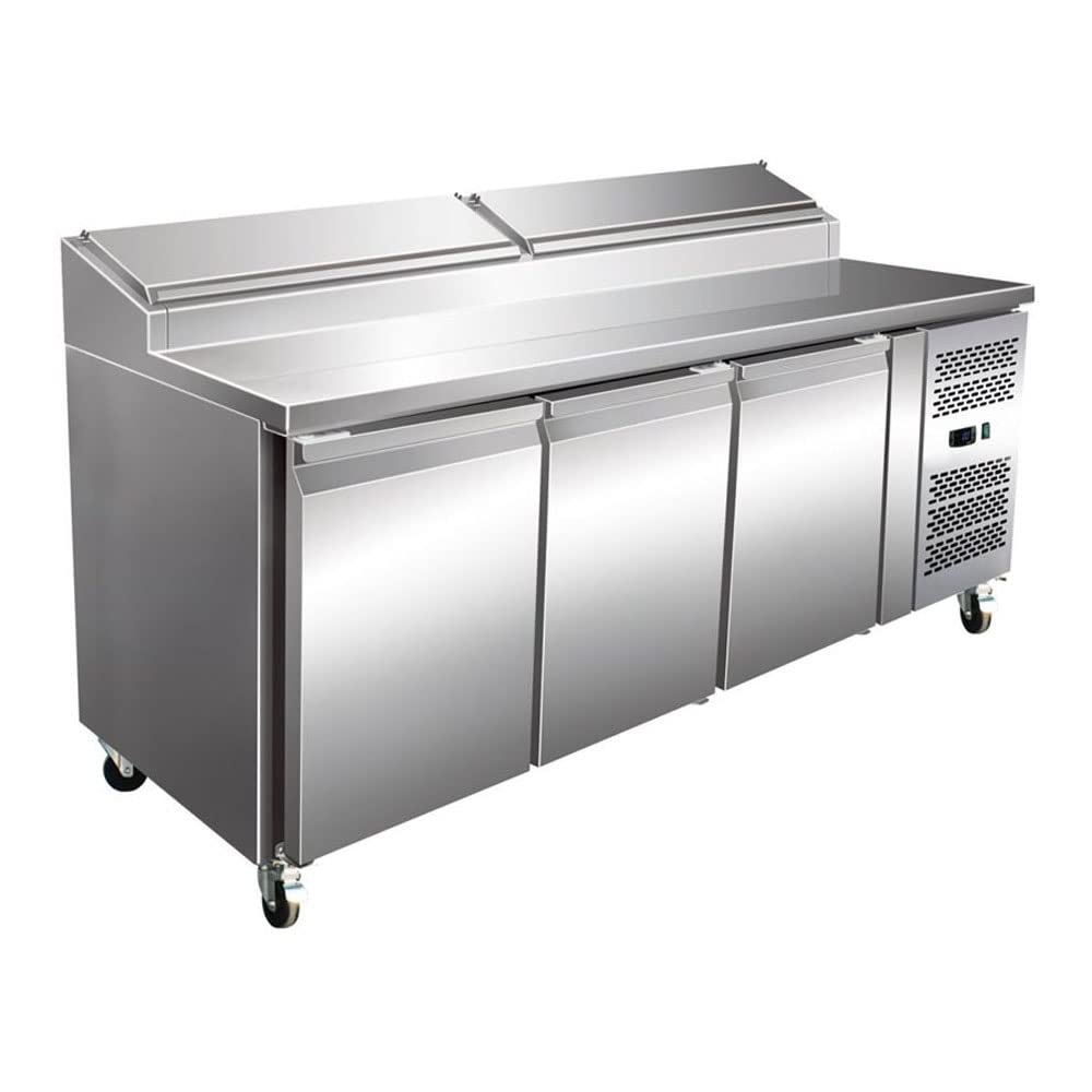 Stalwart DA-SH37 Preparation Counter 3 Doors 8xGN1/3 1795x700x1085mm
