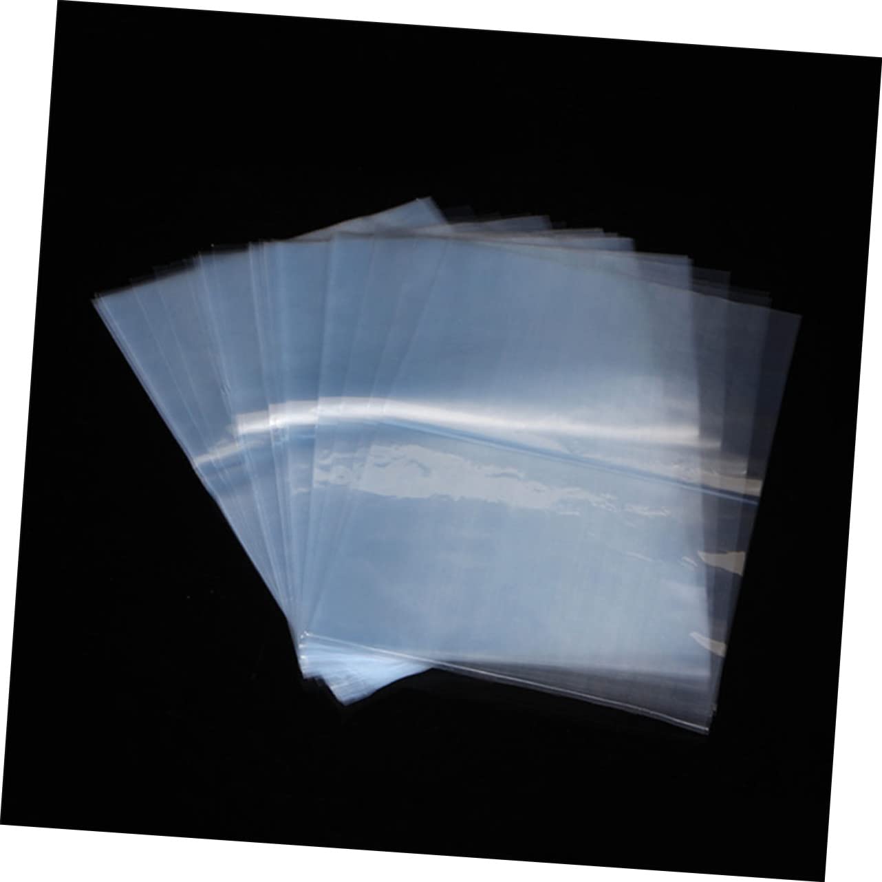 STOBAZA Pvc Shrink Bag Set of 500 Heat Shrink Film for Sealing Industrial Packaging and Food Preservation