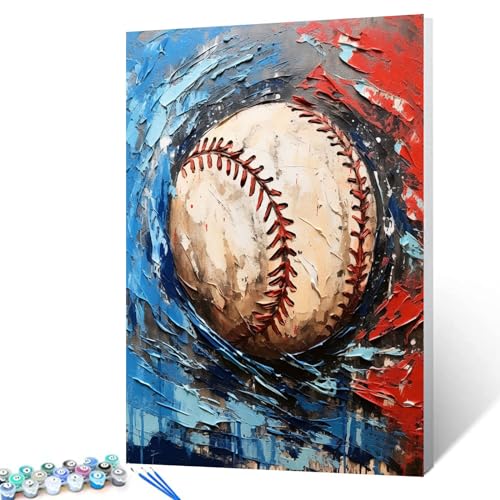 Toile peinture par numéro acrylique DIY - Kit complet art mural