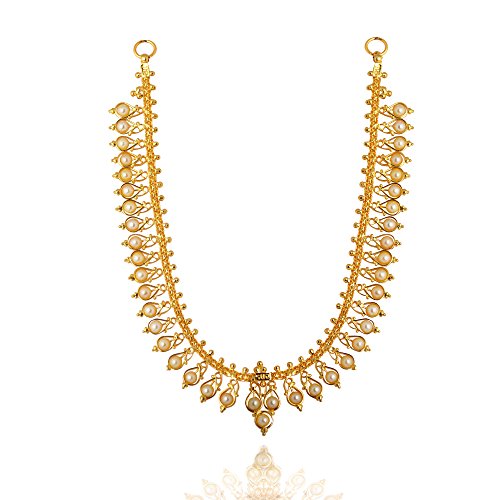 Bandhu Gold Tone Silver Necklace main image 1