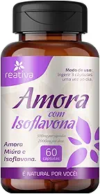 Suplemento Alimentar Feminino Mulheres Menopausa - 60 Cápsulas 500mg por Dose