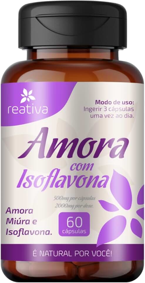 Suplemento Alimentar Feminino Mulheres Menopausa - 60 Cápsulas 500mg por Dose