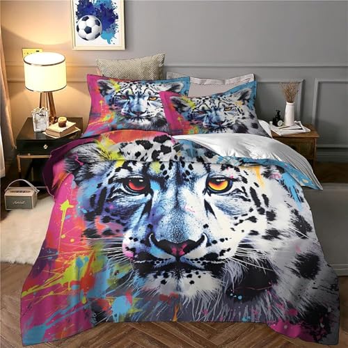 Parure de couette serpent 3D en microfibre résistante ultra douce de qualité - 6