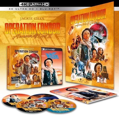 Armour Of God Ii - Operation Condor 4K Uhd - Deluxe Collector'S Edition Dual Format [Blu-Ray] [Region A & B & C]