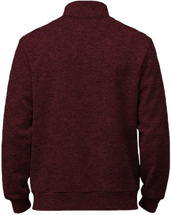 Men's Zipper Cardigan - Warm Casual Sweatshirt Autumn Winter Wear for Vacations Everyday Life - Image 3