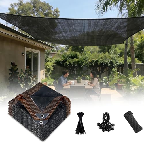 Toile d'ombrage 90% avec œillets pour serre et jardin