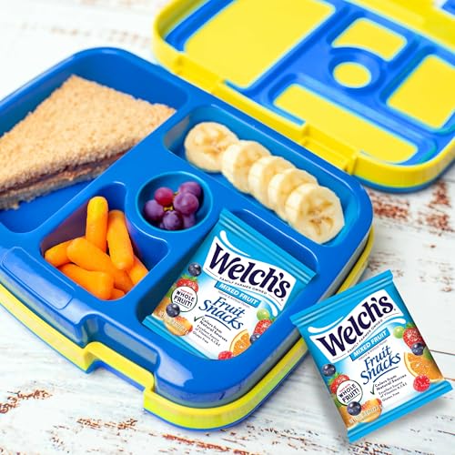 Welch's Fruit Snacks, Mixed Fruit, Gluten Free, Bulk Pack, Individual Single Serve Bags, 0.8 oz (Pack of 40)