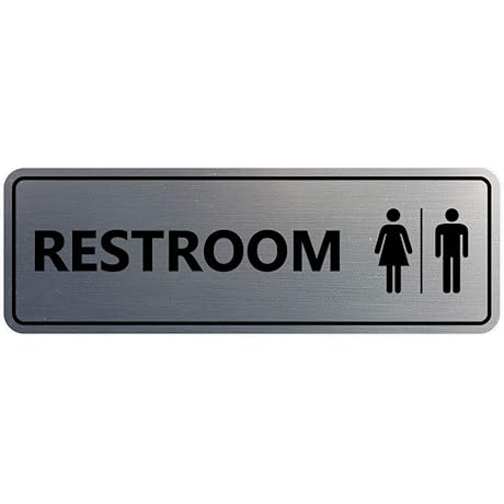 Gender Neutral Restroom Sign - Universal Accessibility