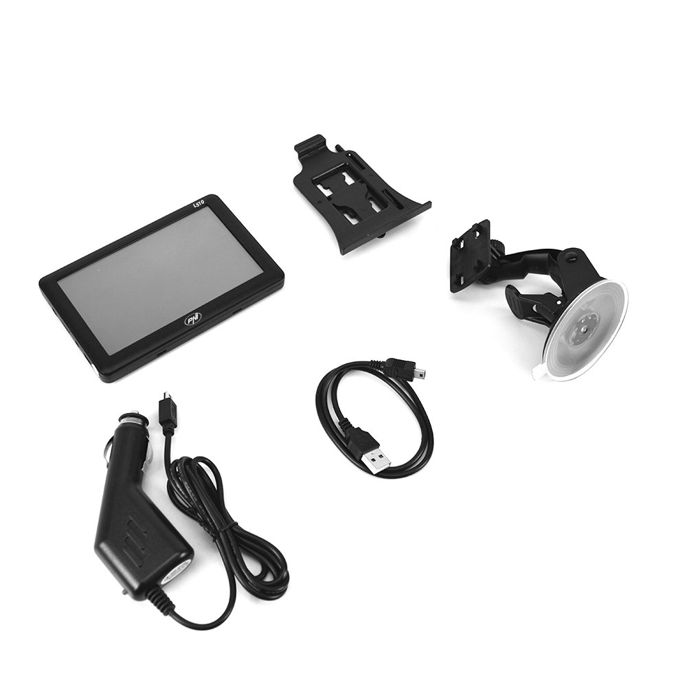Sistema di navigazione GPS PNI L510 5 inch, 800 MHz, 256MB, 8GB DDR, compatibile con qualsiasi mappa, nessuna mappa preinstallata